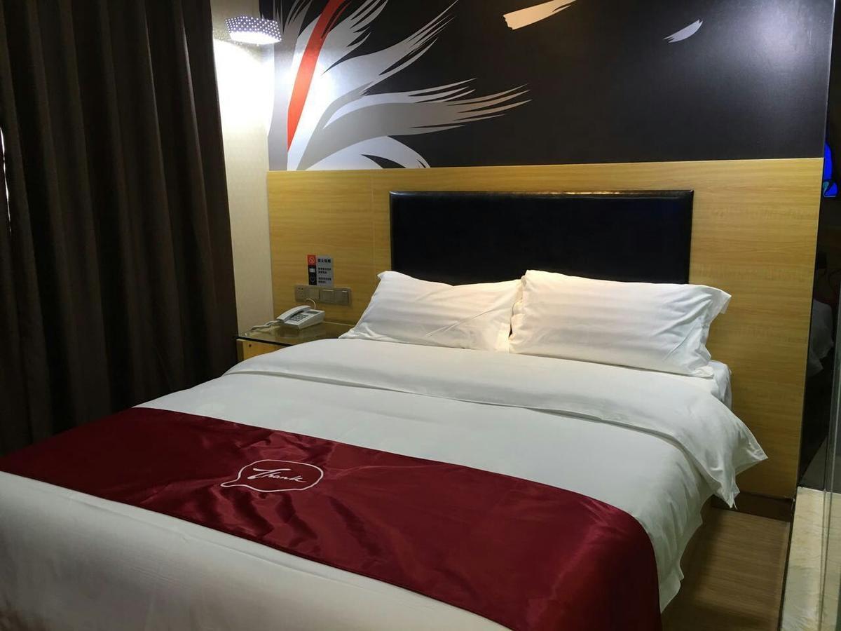 Thank Inn Chain Hotel Hunan Changsha Furong District Railway Station Εξωτερικό φωτογραφία